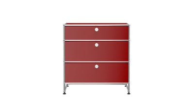 Desktop / 3 Drawer Storage (Y), made by USM Haller