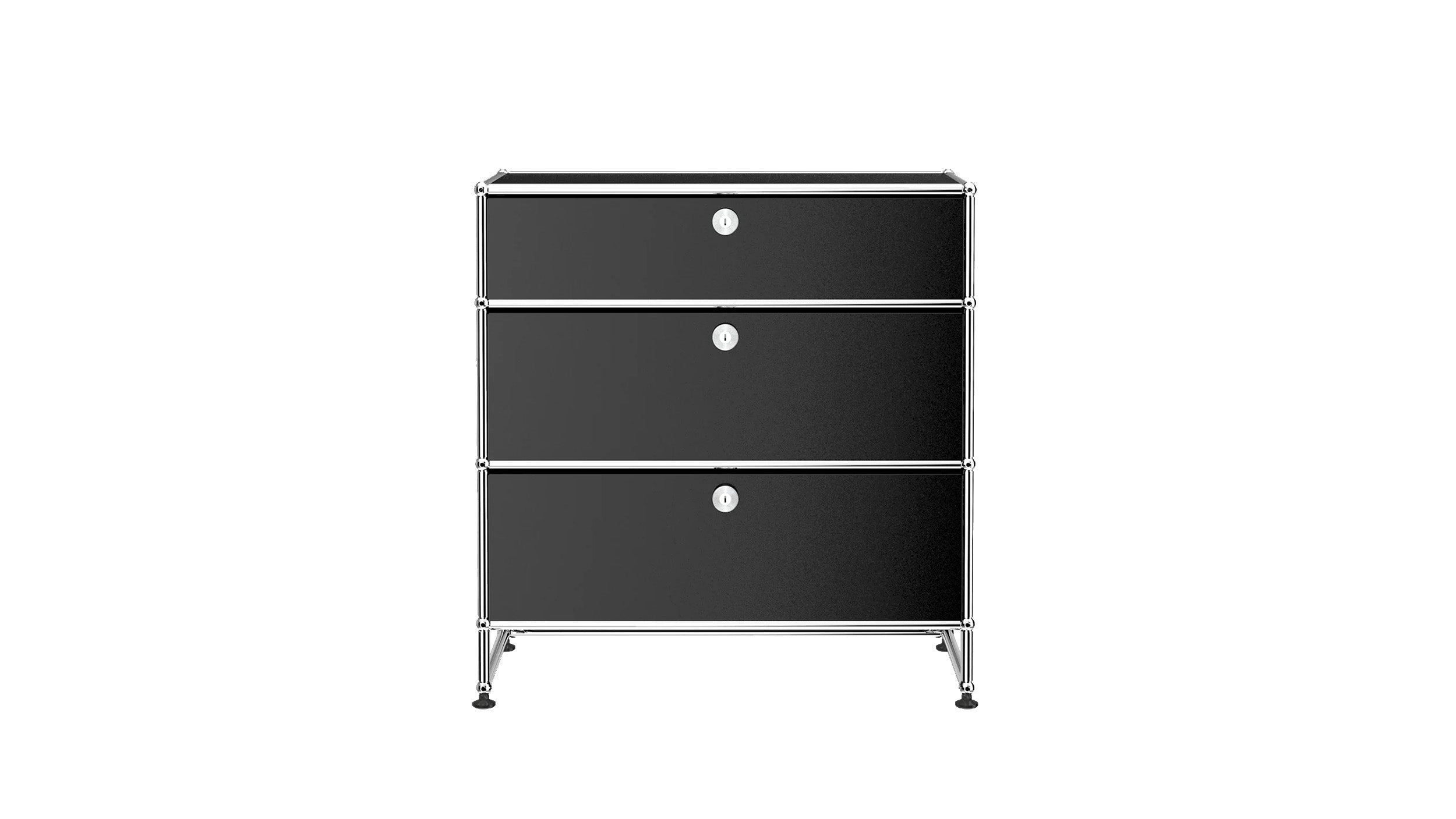 Desktop / 3 Drawer Storage (Y), made by USM Haller