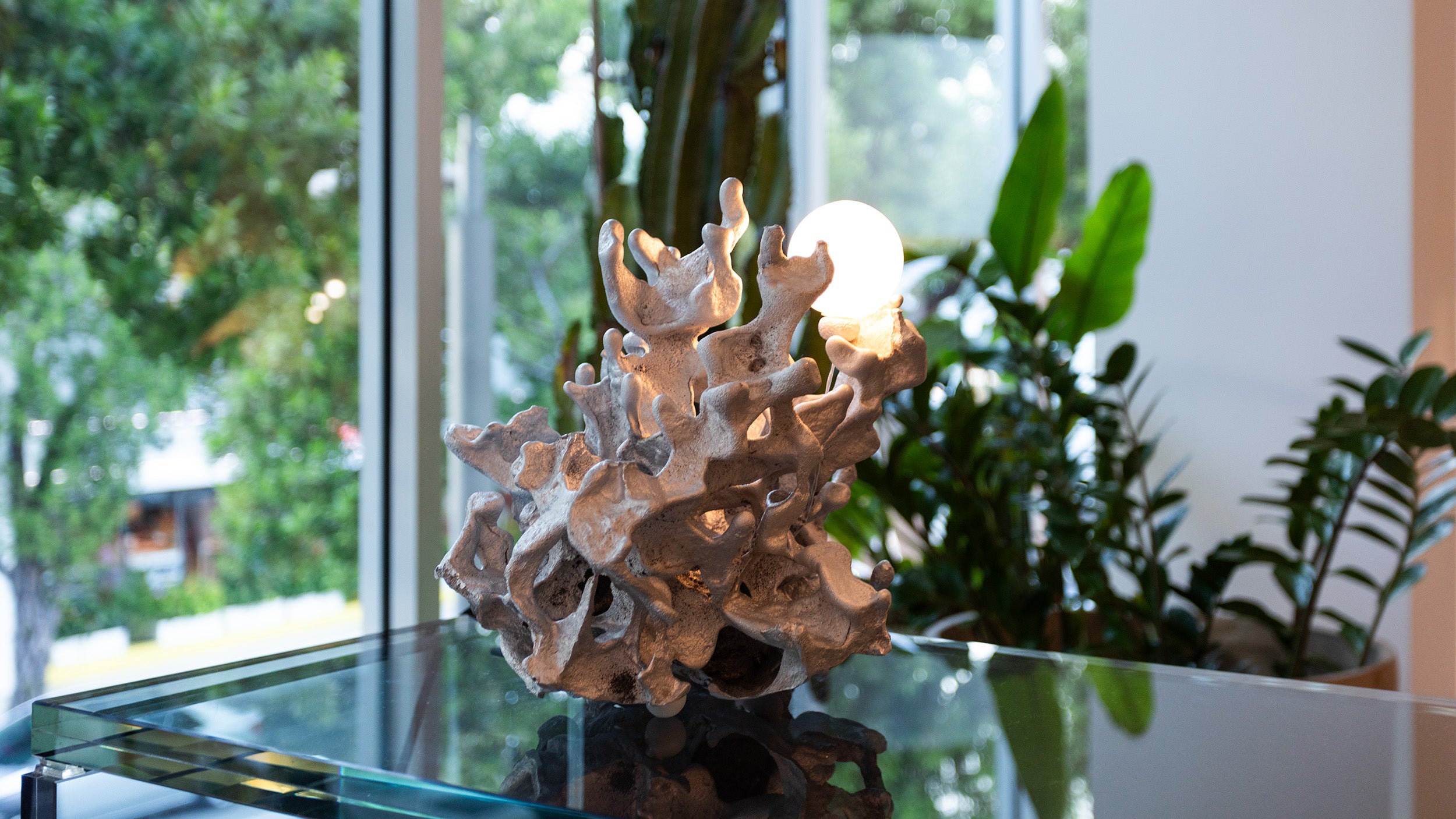 Desktop / 44t Table Lamp, designed by Omer Arbel for Bocci