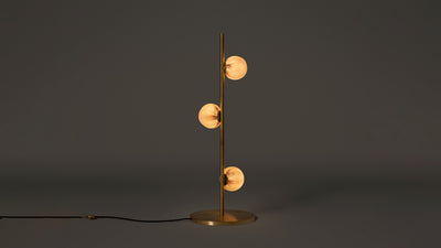 Desktop / 84.3 Stem Floor Lamp Short, designed by Omer Arbel for Bocci