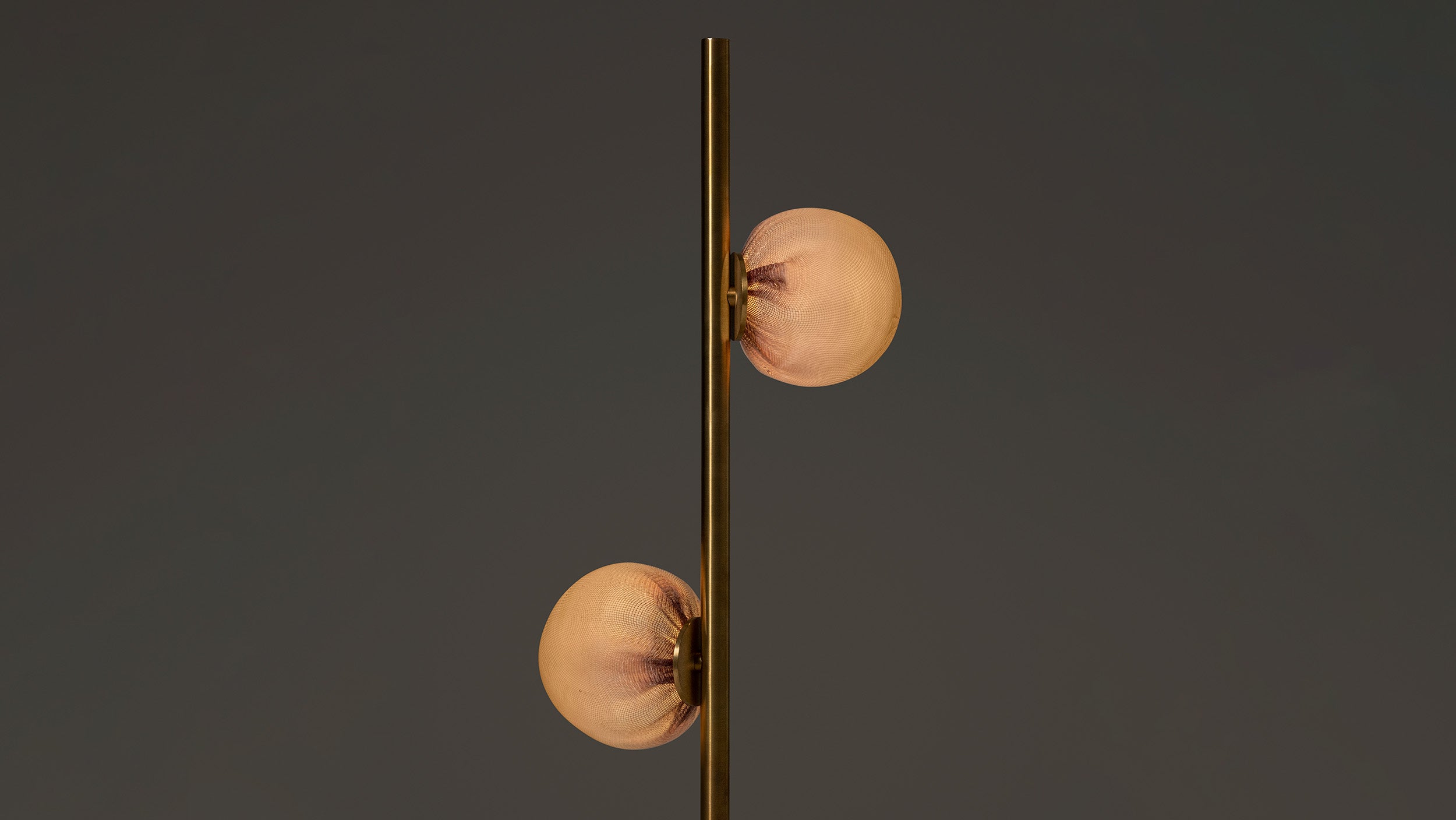 Desktop / 84.3 Stem Floor Lamp Short, designed by Omer Arbel for Bocci