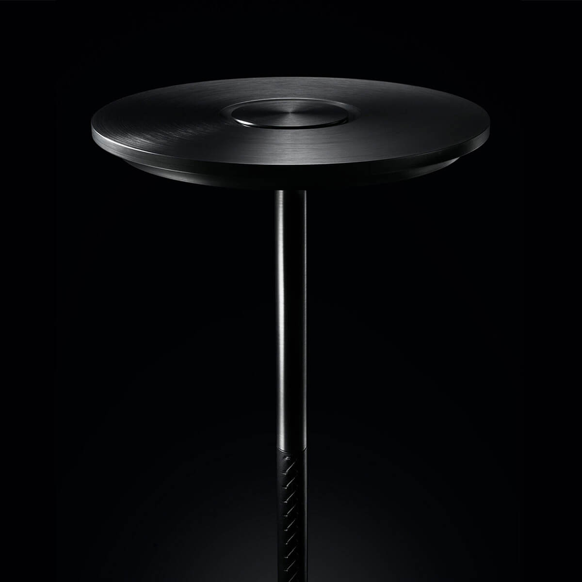 Stainless Black / Mobile / WhiteMenu / Turn Craft LED Table Lamp, designed by Nao Tamura made by Ambientec
