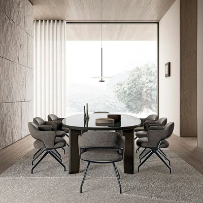Mobile / Alma Dining Armchair, designed by Antonio Citterio for Flexform