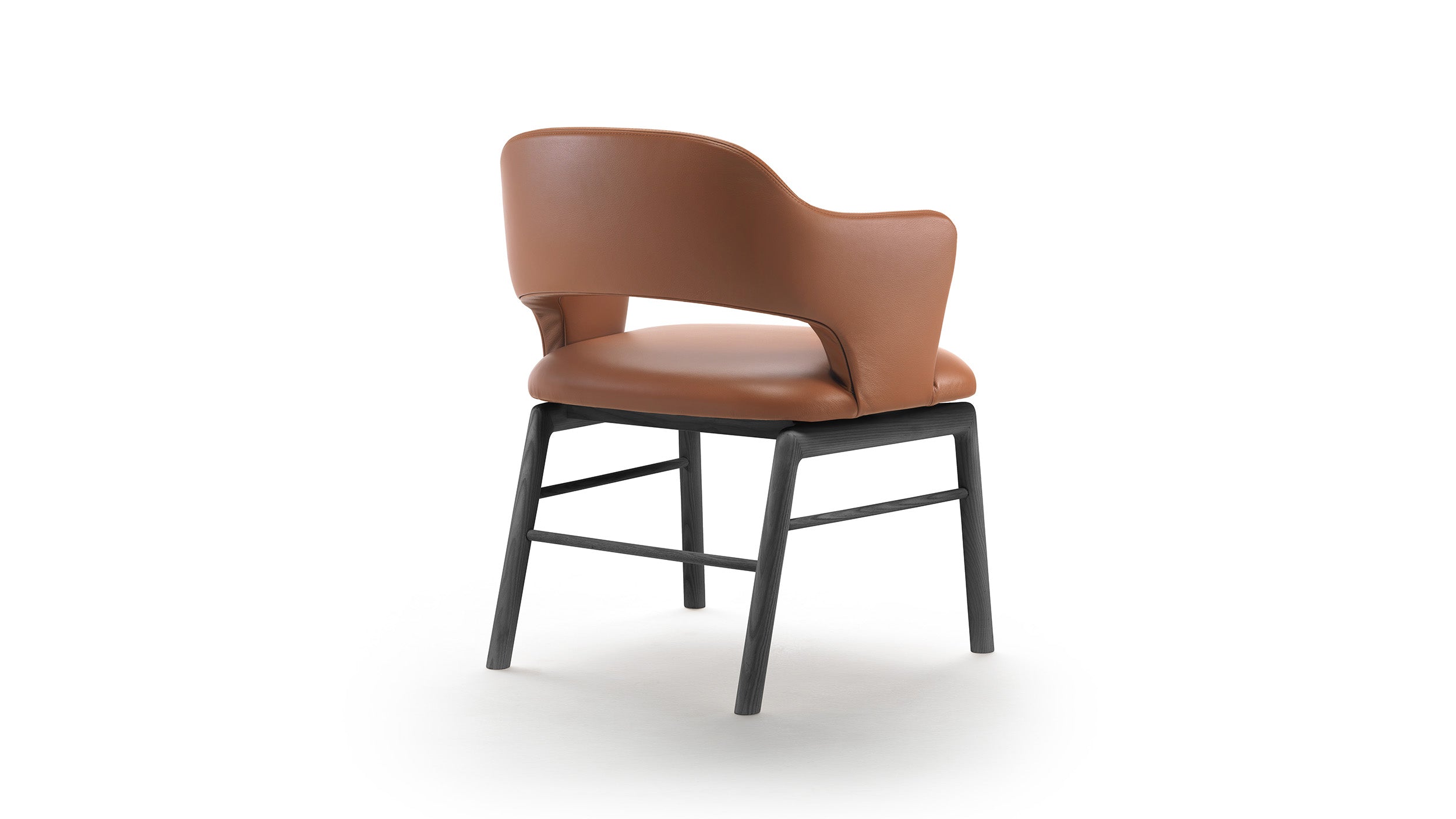 Desktop / Alma Dining Armchair, designed by Antonio Citterio for Flexform