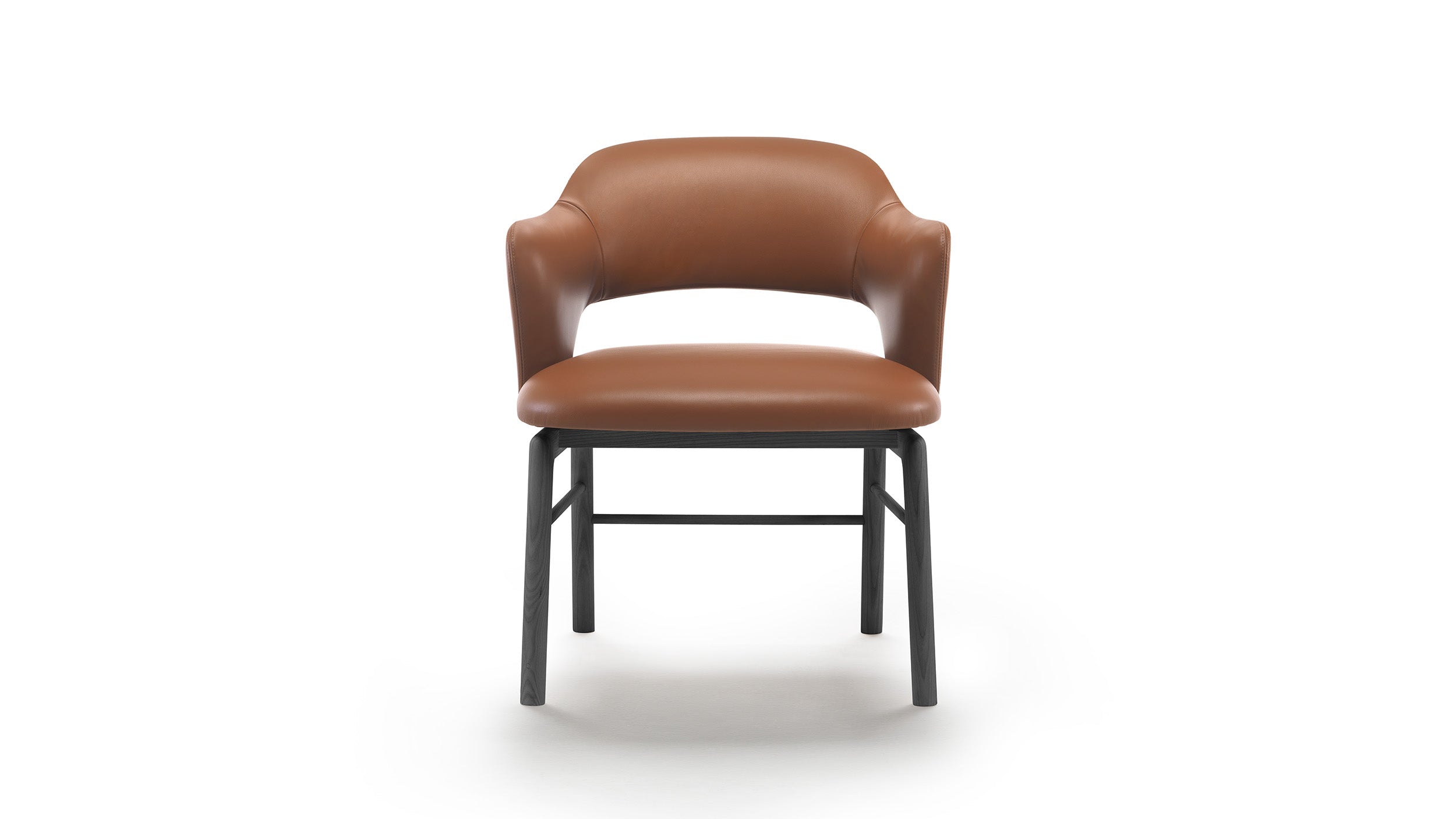 Desktop / Alma Dining Armchair, designed by Antonio Citterio for Flexform