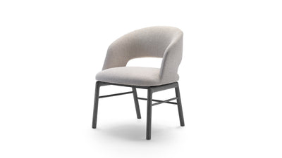 Desktop / Alma Dining Armchair, designed by Antonio Citterio for Flexform
