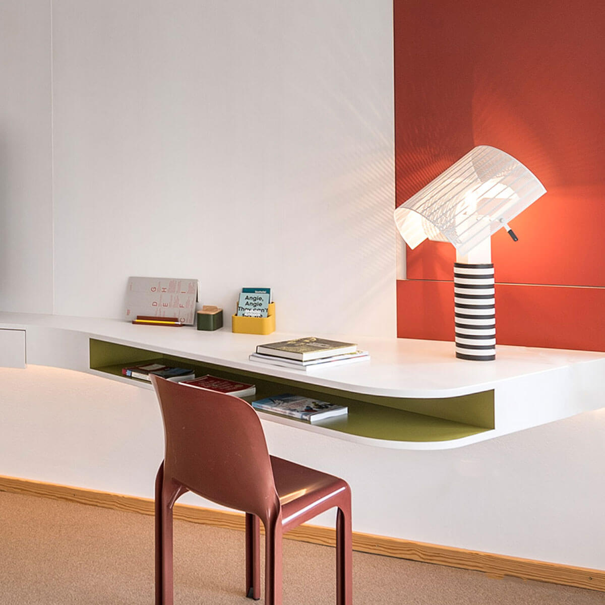 Mobile / BlackMenu / Shogun Table Lamp, designed by Mario Botta