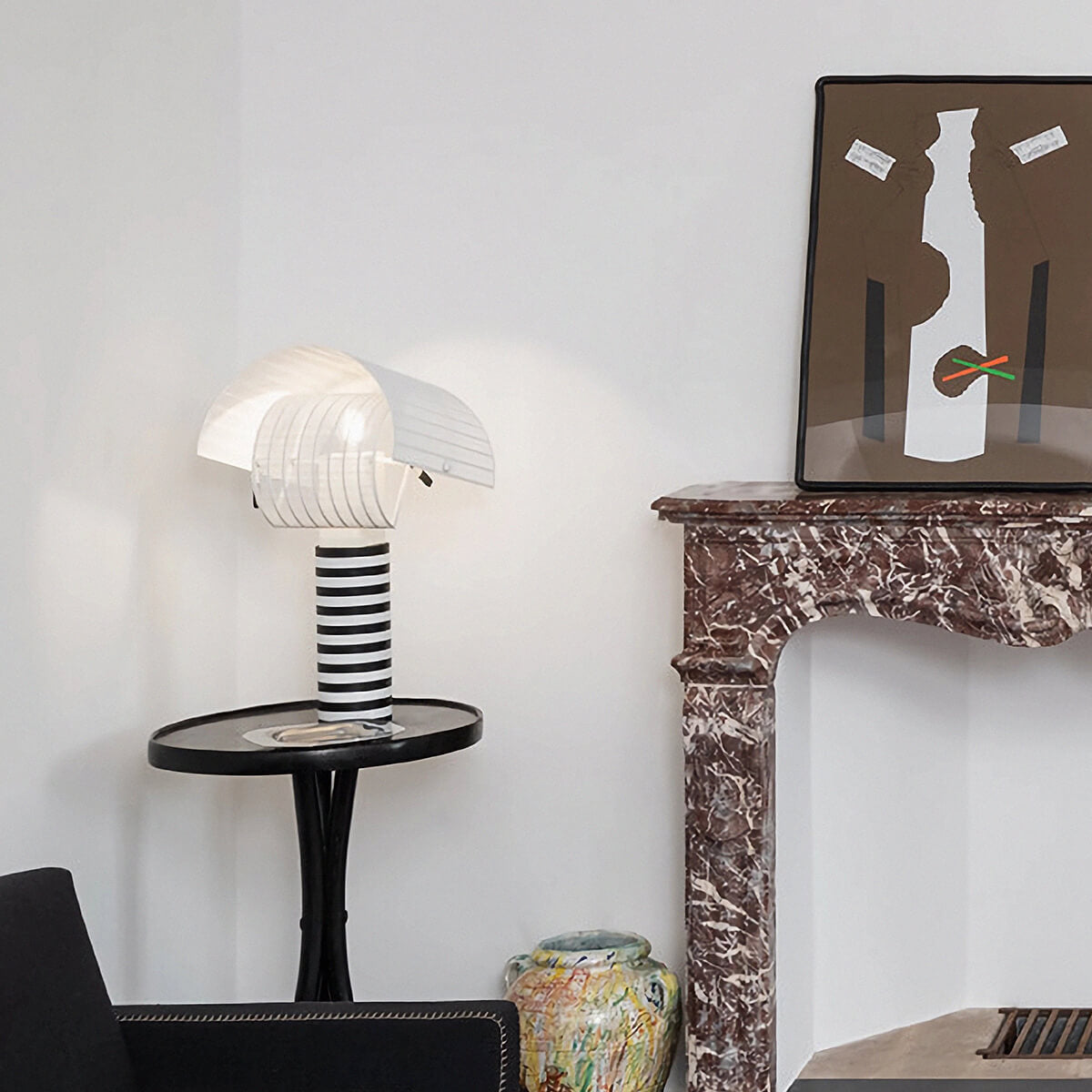 Mobile / BlackMenu / Shogun Table Lamp, designed by Mario Botta