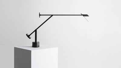 Desktop / BlackMenu / Tizio Desk Lamp, designed by Richard Sapper