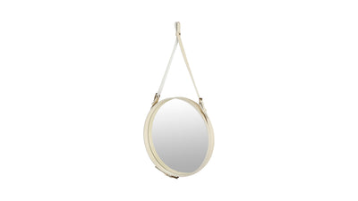 Desktop / Adnet Wall Mirror, designed by Jacques Adnet and made by Gubi