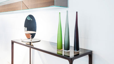 Wisteria / Desktop / Bambu Vase, designed by Laura De Santillana and made by ARCADE