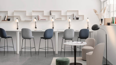 Desktop / Beetle Bar Chair, designed by GamFratesi for Gubi