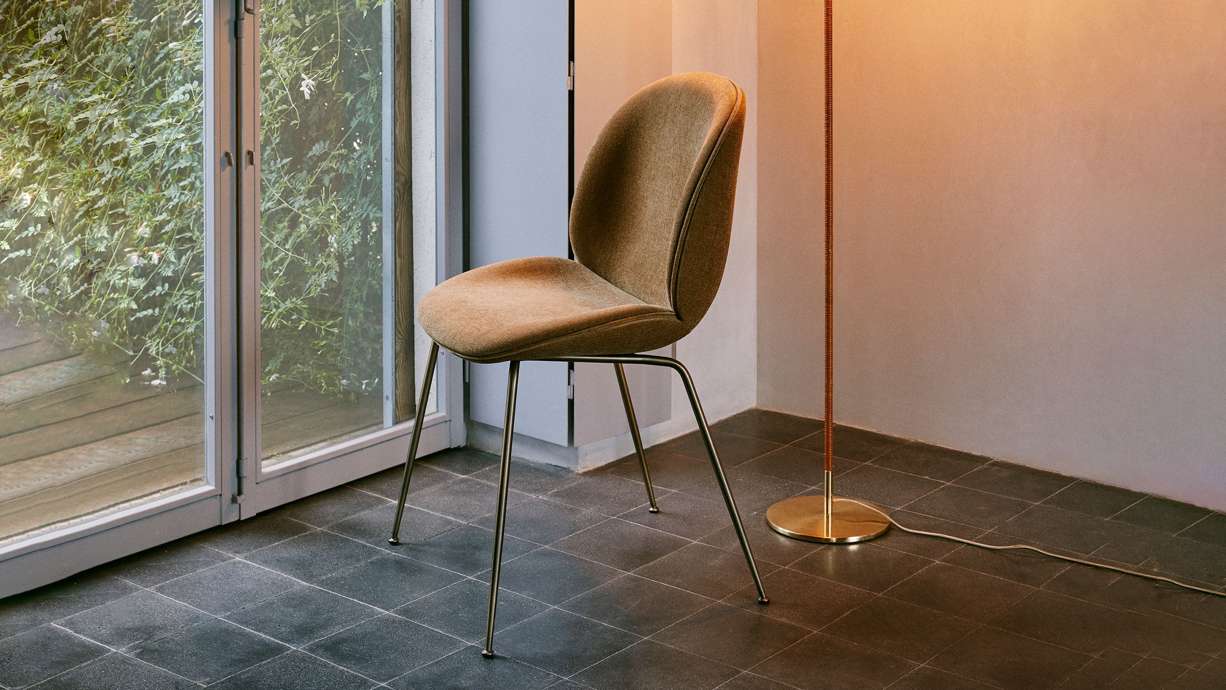 Desktop / Beetle Dining Chair, designed by GamFratesi for Gubi