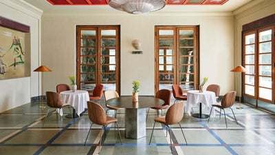 Desktop / Beetle Dining Chair, designed by GamFratesi for Gubi