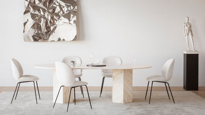 Desktop / Beetle Dining Chair, designed by GamFratesi for Gubi