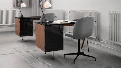 Desktop / Beetle Meeting Chair, designed by GamFratesi for Gubi