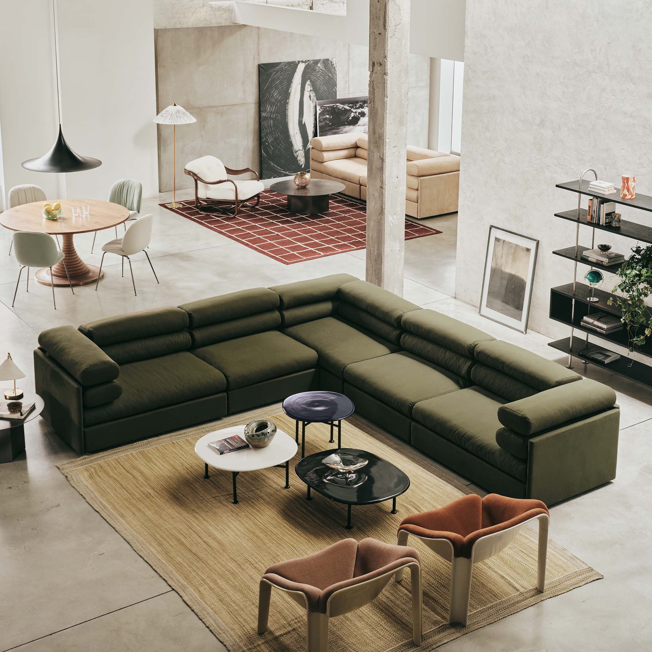 Mobile / Carmel Coffee Table, designed by OEO Studio for Gubi