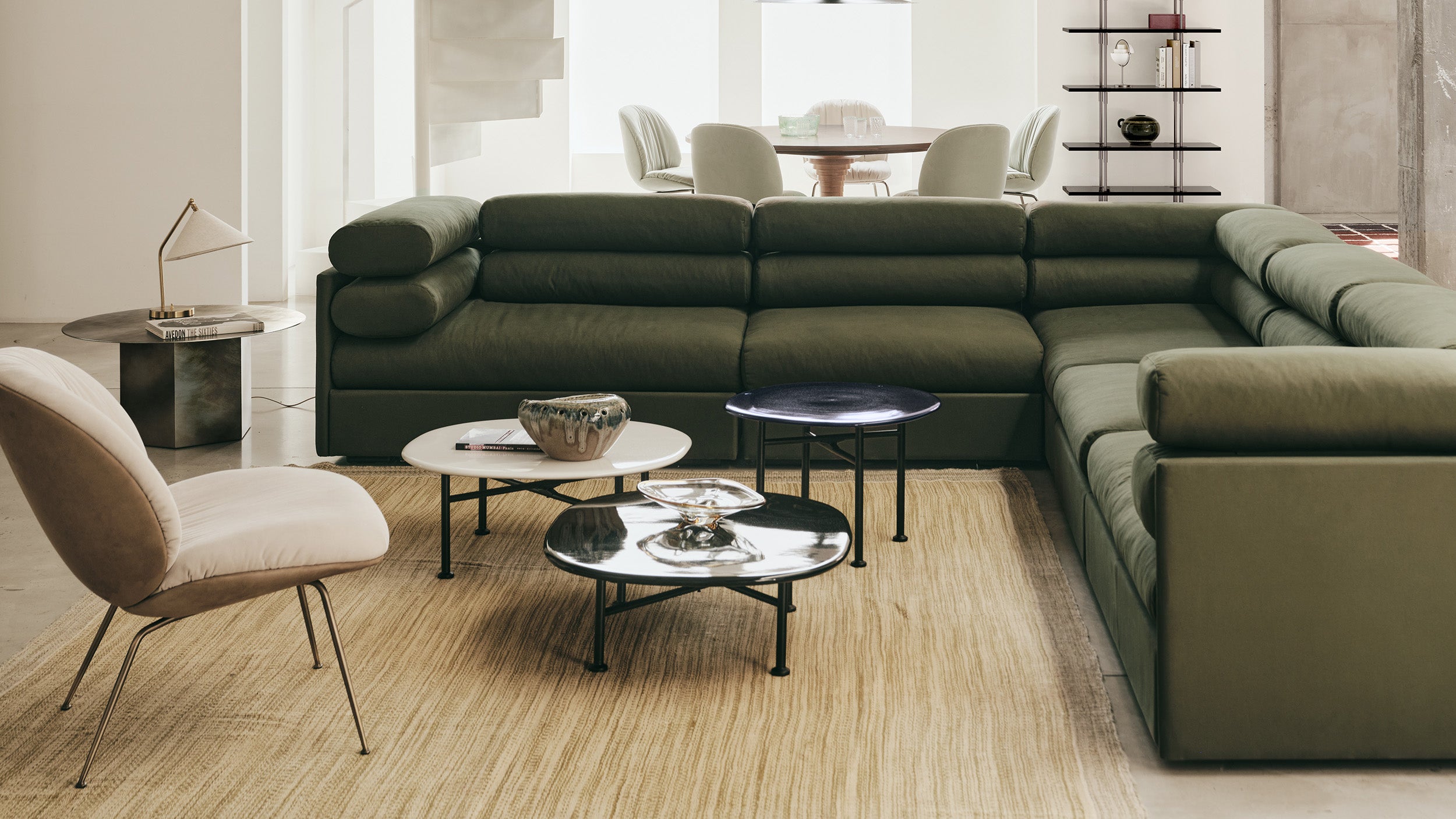 Desktop / Carmel Coffee Table, designed by OEO Studio for Gubi