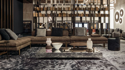 Desktop / Bistrot Shelving, designed by Massimo Castagna for Henge