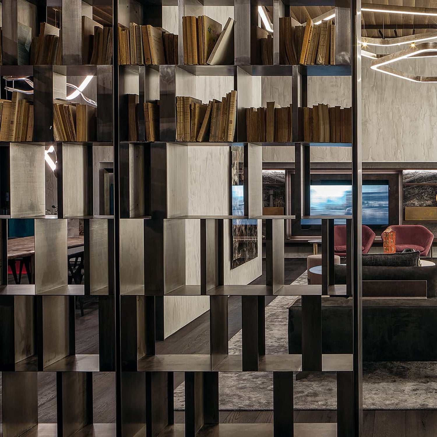 Mobile / Bistrot Shelving, designed by Massimo Castagna for Henge