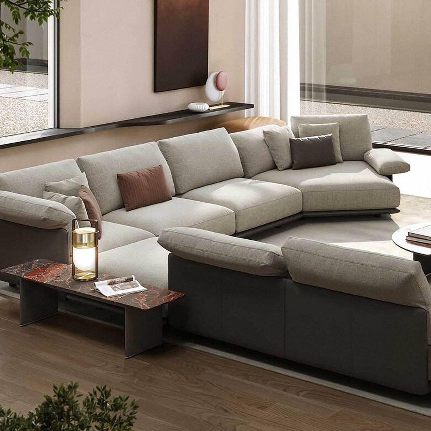 Blisscape Deep Modular Sofa