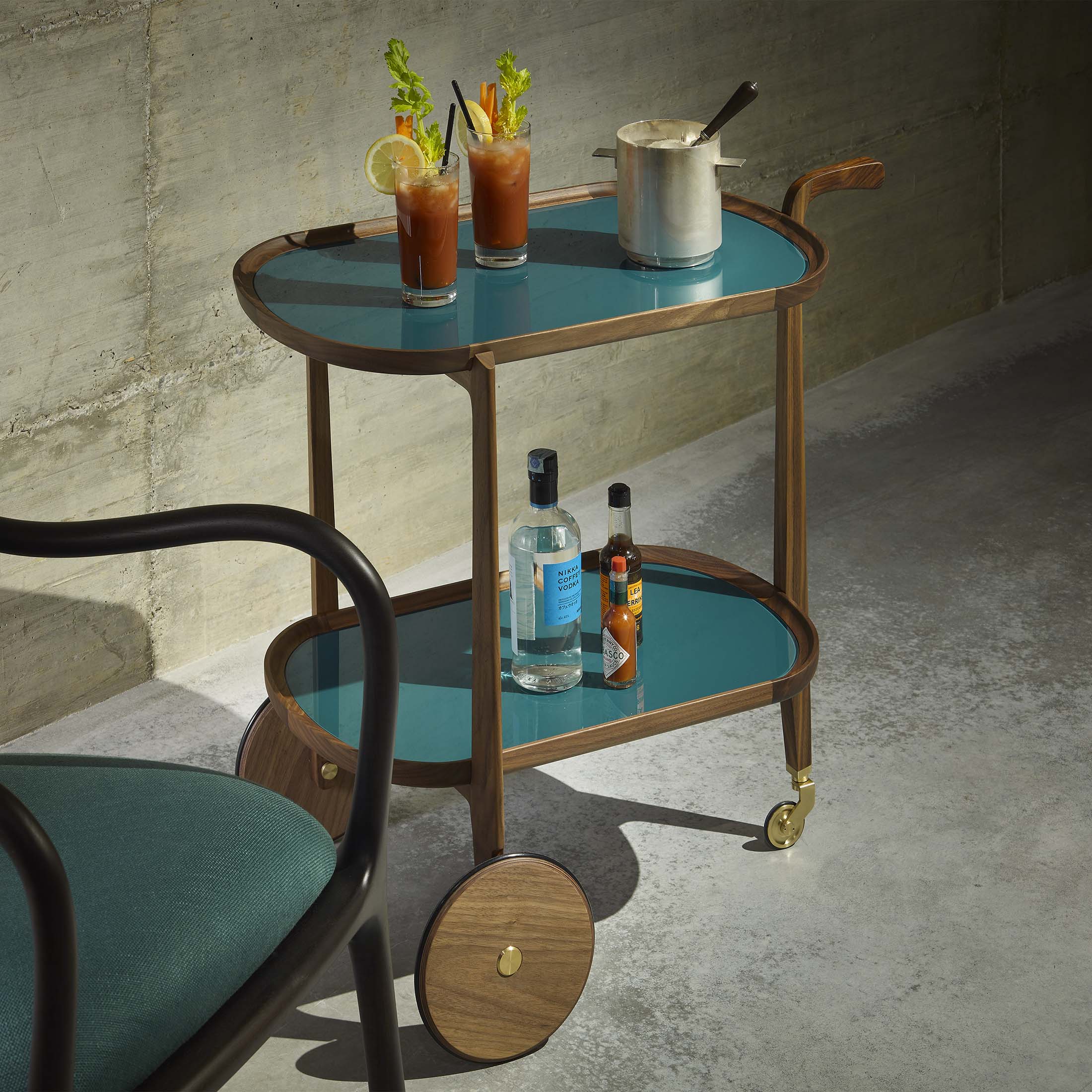 Mobile / Bloody Mary, designed by Giuseppe Casarosa for Ceccotti Collezioni
