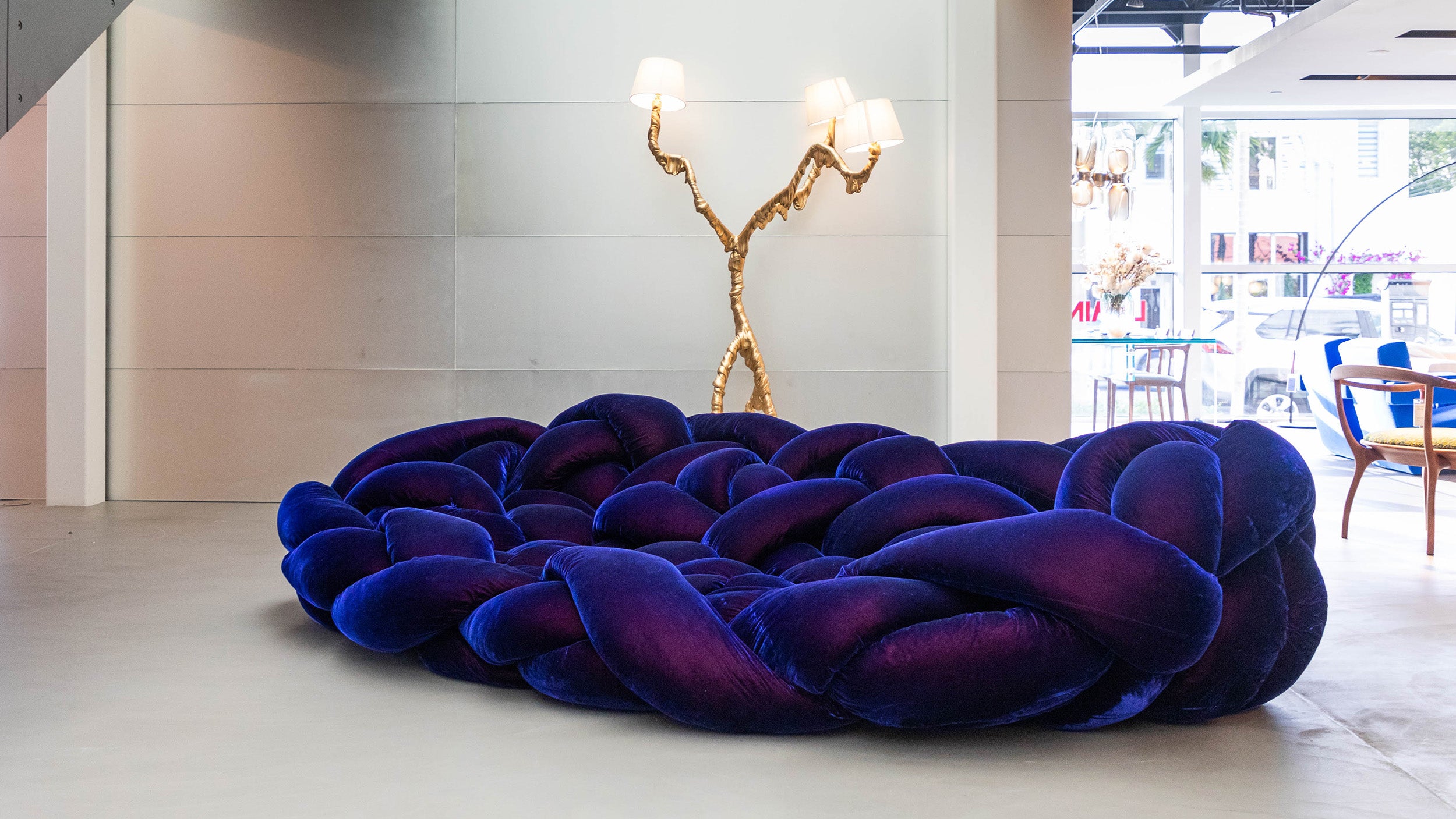Desktop / Boa Sofa, designed by Fernando and Humberto Campana for Edra