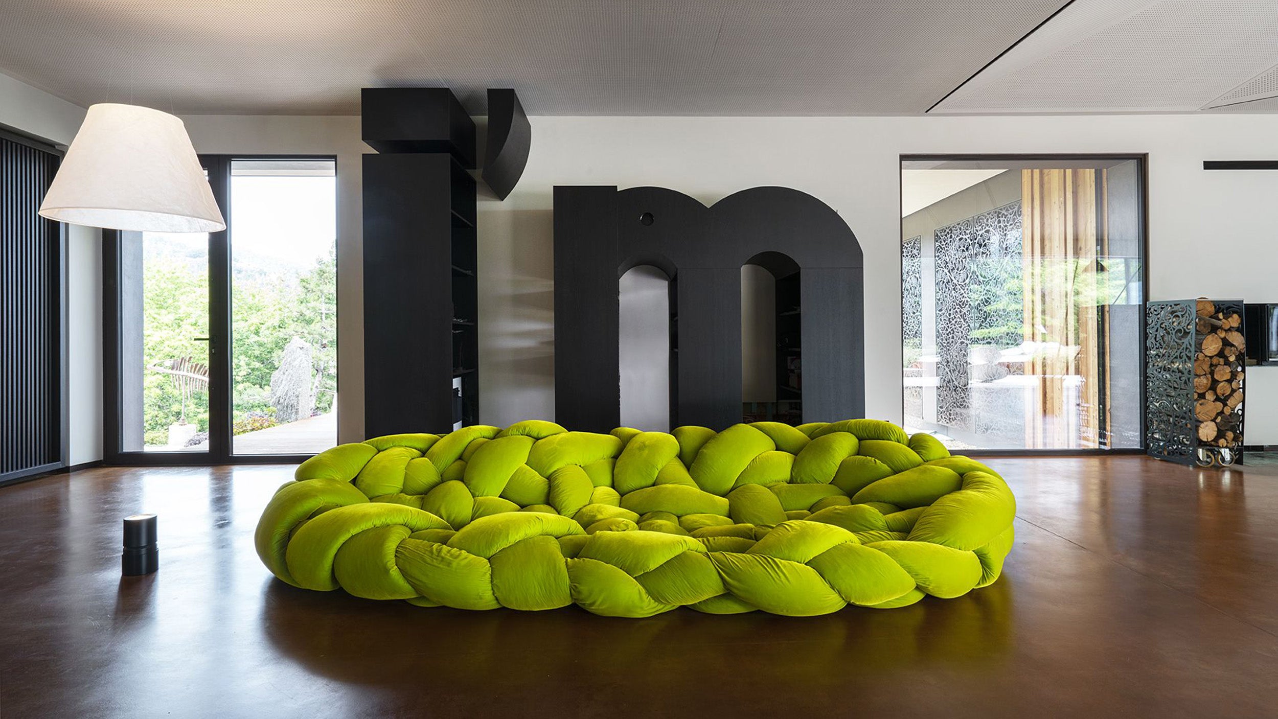 Desktop / Boa Sofa, designed by Fernando and Humberto Campana for Edra