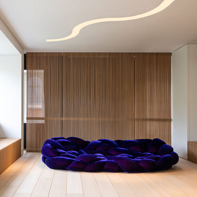 Mobile / Boa Sofa, designed by Fernando and Humberto Campana for Edra