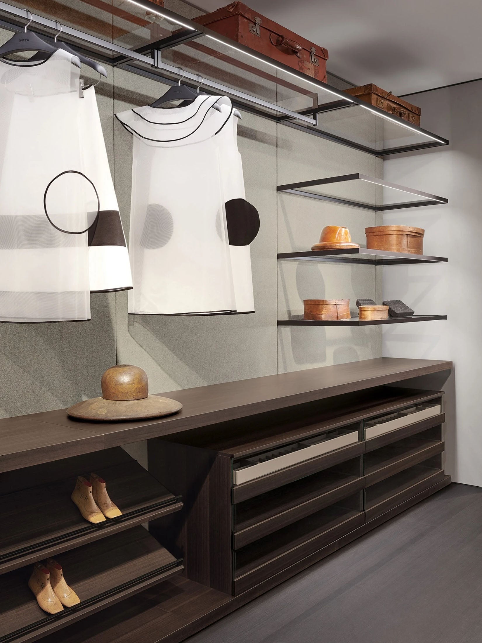 Boiserie - Storage Closet by Porro