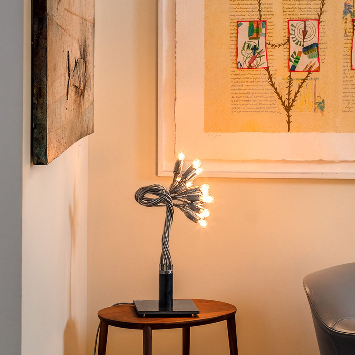 Mobile / Bonsai Table Lamp, by Catellani & Smith