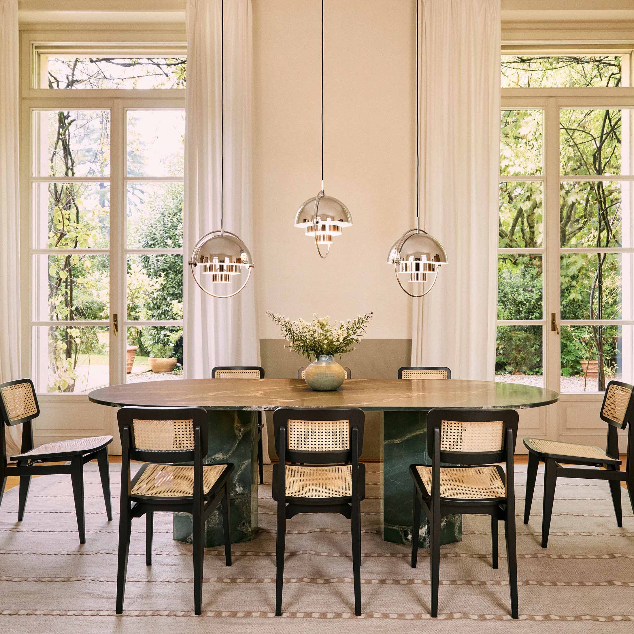 Mobile / C-Chair Dining Chair, designed by Marcel Gascoin for Gubi