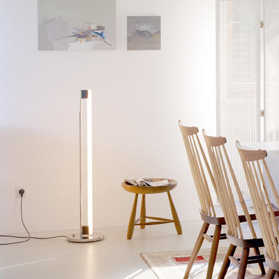 Mobile / BlackMenu / Tube Light Floor Lamp, designed by Eileen Gray