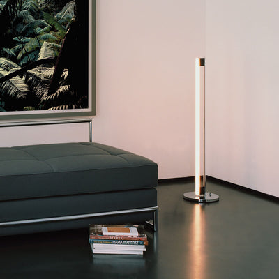 Mobile / BlackMenu / Tube Light Floor Lamp, designed by Eileen Gray