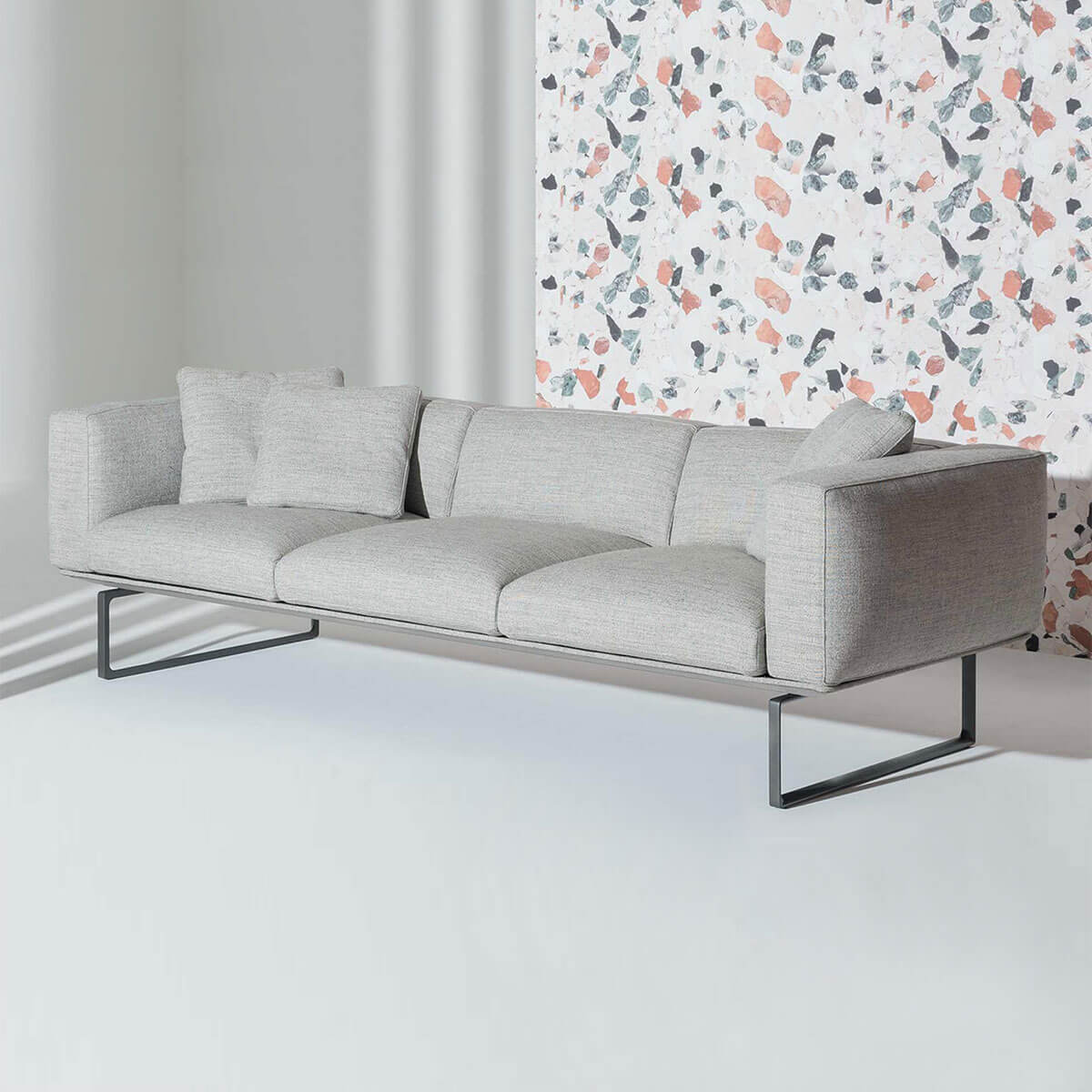 Mobile / BlackMenu / 8 Cube Sofa, designed by Piero Lissoni made by Cassina