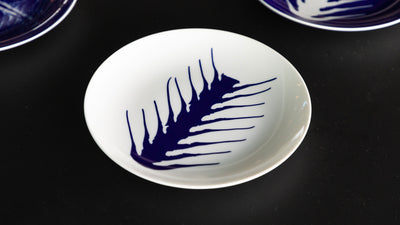 Desktop / Arete Set of 2 Dessert Plates, designed by Charlotte Perriand and made by Cassina