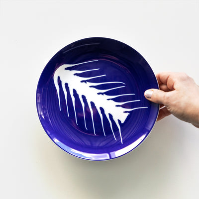 Mobile / Arete Set of 2 Dessert Plates, designed by Charlotte Perriand and made by Cassina