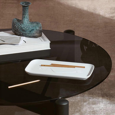 Le Course Du Soleil Rectangular Tray / Mobile / BlackMenu / Chandigarh Tray Collection, designed by Richard Ginori and Le Corbusier made by Cassina
