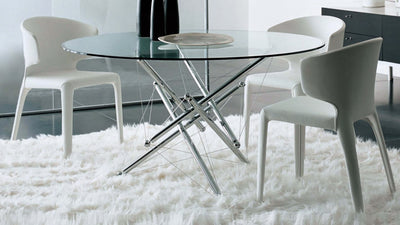 Cenere Leather 13X328 / Desktop / BlackMenu / Hola 367 Chair, designed by Hannes Wettstein made by Cassina