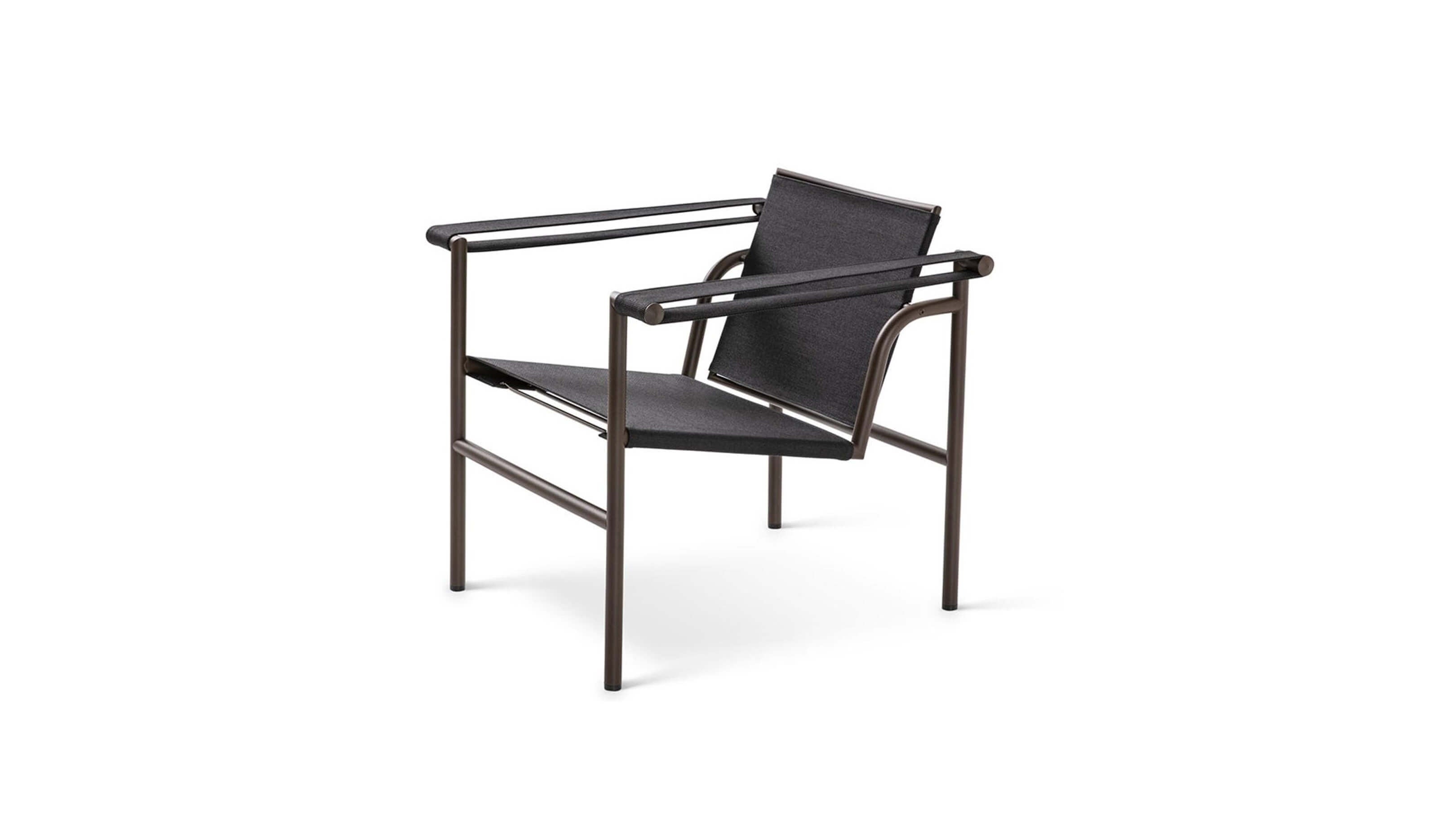 Desktop / BlackMenu / LC1 Outdoor, designed by Le Corbusier, Pierre Jeanneret, and Charlotte Perriand made by Cassina
