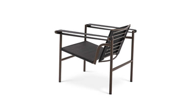 Desktop / BlackMenu / LC1 Outdoor, designed by Le Corbusier, Pierre Jeanneret, and Charlotte Perriand made by Cassina