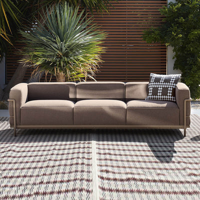 Cassina Outdoor Sofa LC3 Outdoor