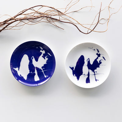 Cassina Dinnerware Neige Set of 2 Dessert Plates