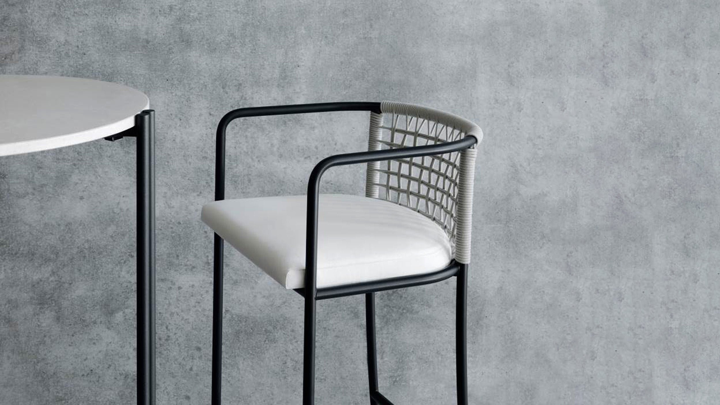 Desktop / Cafe Stool, designed by Piero Lissoni for Living Divani