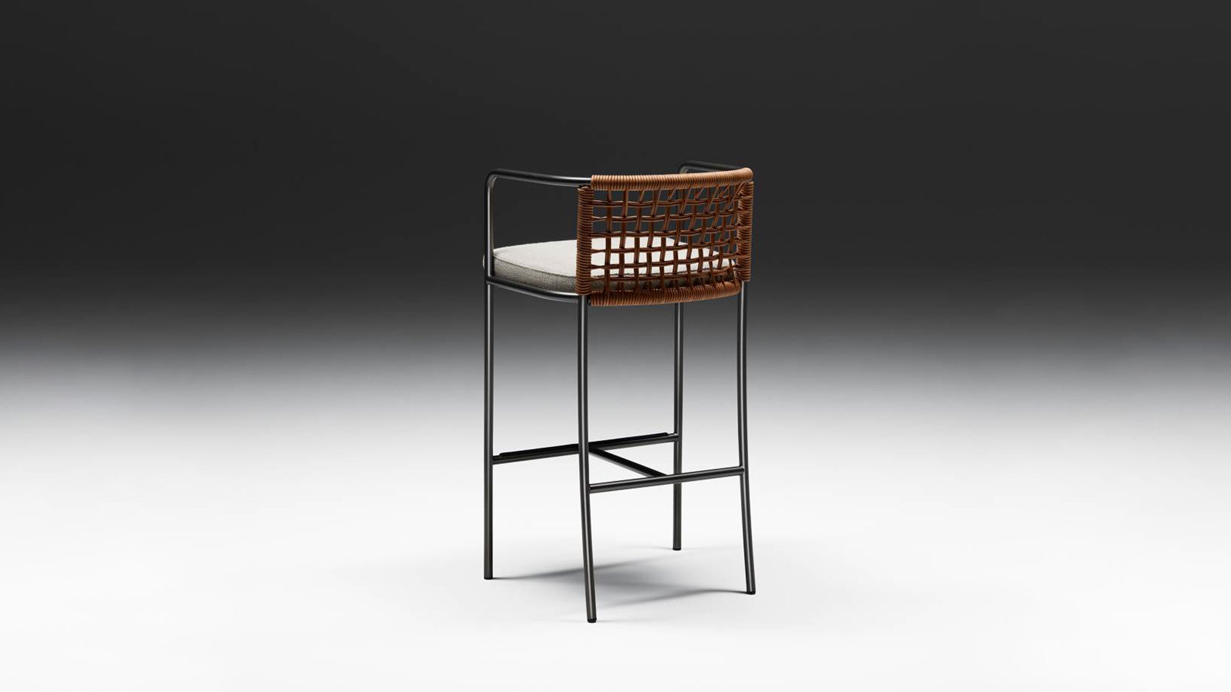 Desktop / Cafe Stool, designed by Piero Lissoni for Living Divani