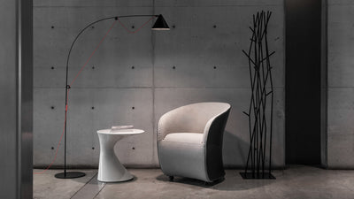 Desktop / WhiteMenu / Calla Small Armchair, designed by Noé Duchaufour Lawrance