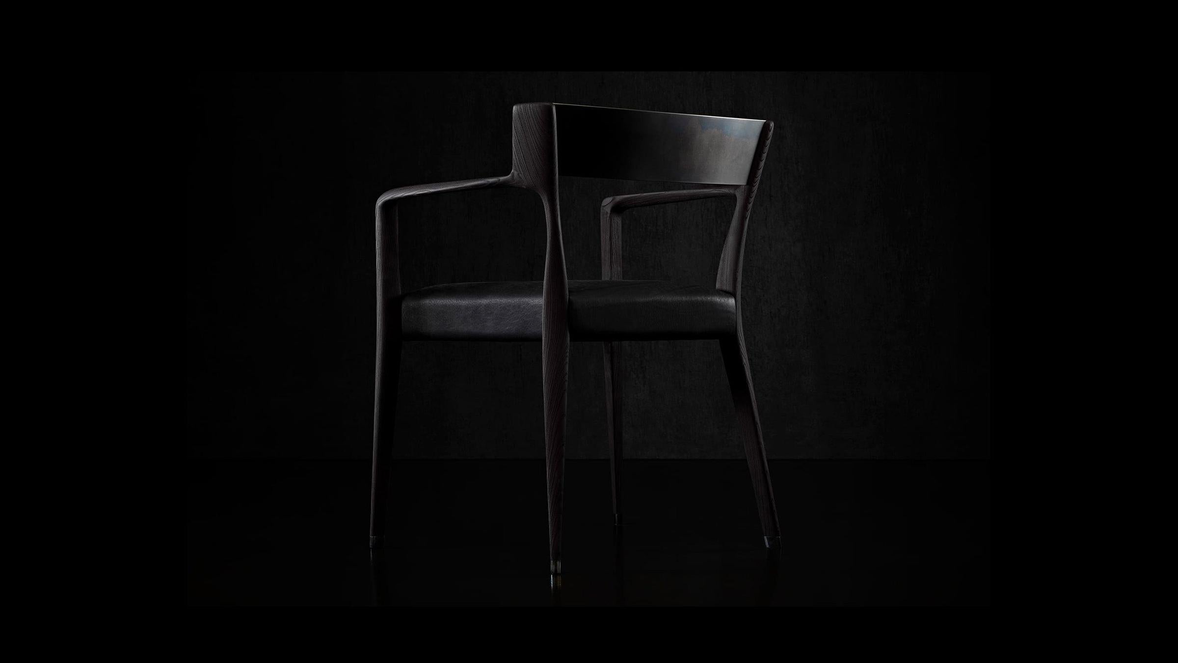 Henge Dining Chair Chair-Va Armchair