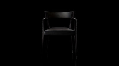 Desktop / Chair-Va Armchair, designed by Ugo Cacciatori for Henge
