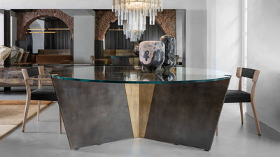 Desktop / Chair Va, designed by Ugo Cacciatori for Henge