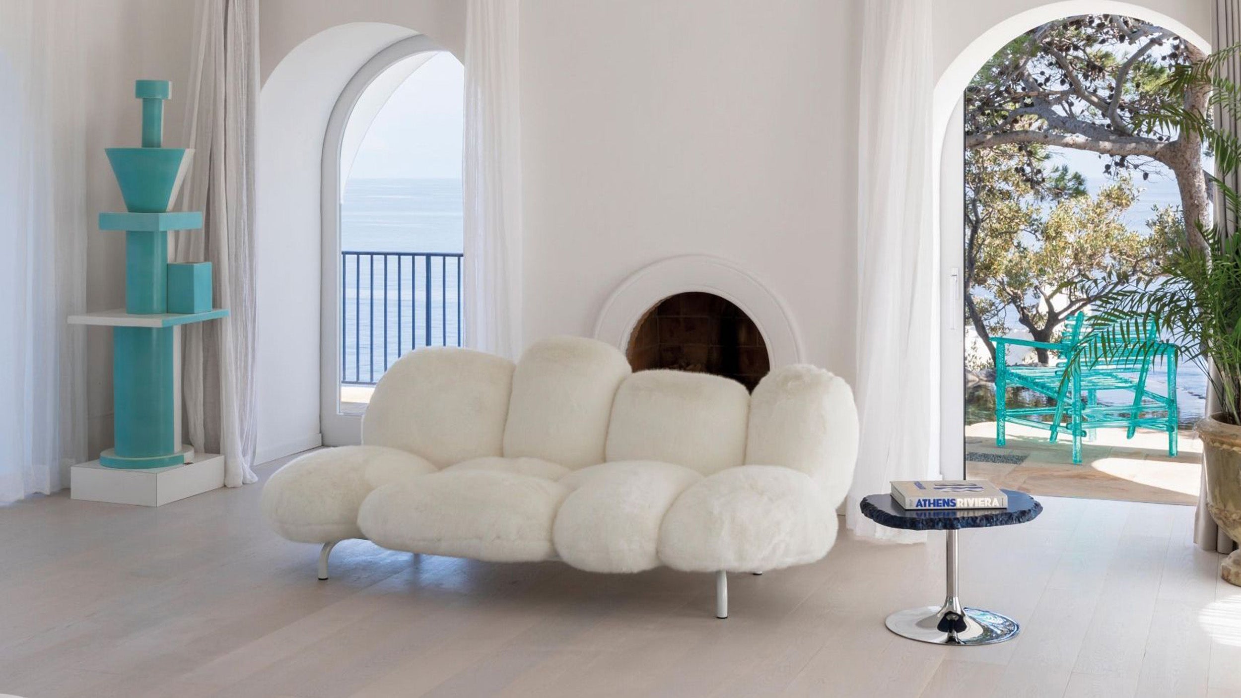 Desktop / Cipria Sofa, designed by Fernando and Humberto Campana for Edra
